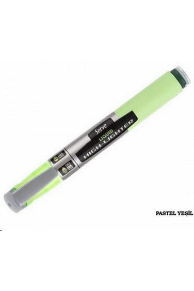 Serve Liquid Ink Highlighter Pastel Green