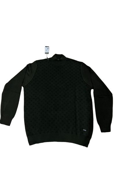 Soylu Triko Comfortable Size Half Fishing Collar Large Size Quality Knitting Sweater