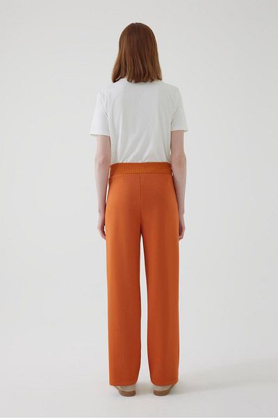 Exquise Straight Cut - Regular Trousers with Elastic Waist