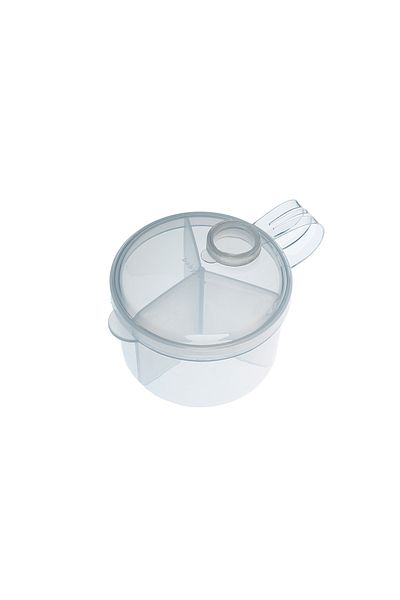 Babyjem Recipient pentru lapte praf cu 3 compartimente BabyJem (Culoare: Alb)