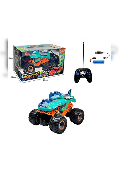 Vardem Uzaktan Kumandalı Full Fonksiyon Şarjlı Canavar Araba