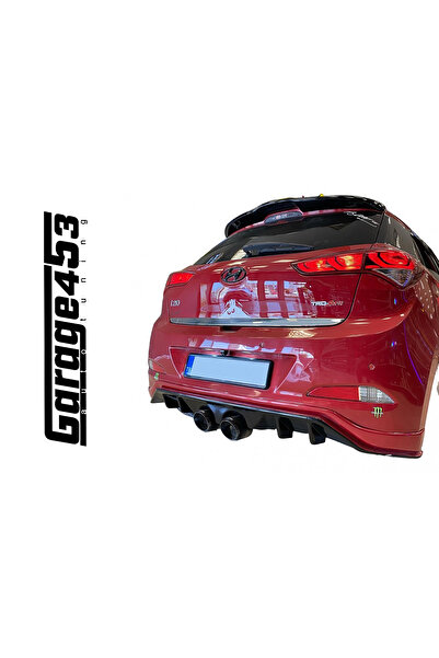 OEM GARAGE453 Hyundai i20 Arka Tampon Eki R400 Plastik Boyasız