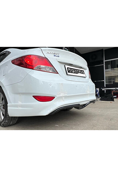OEM GARAGE453 Hyundai Accent Blue Arka Tampon Eki Plastik Boyasız