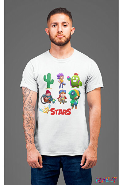 Bumeta Tricou unisex cu personaje Brawl Stars