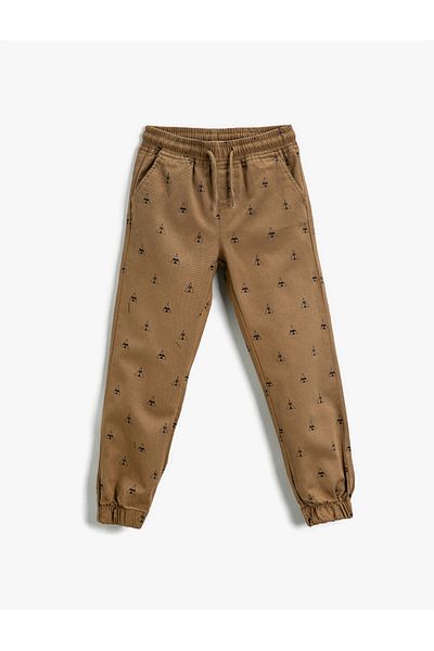Koton Printed Jogger Pants Cotton