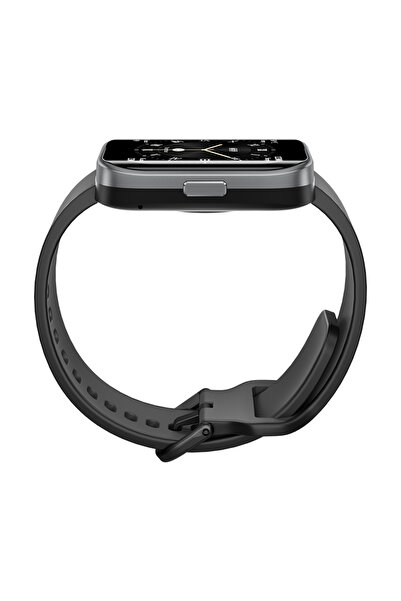 QCY S9 Urban Gs 1,95" Amoled Ekran Dahili Gps Ve Nfc Destekli Akıllı Saat Siyah