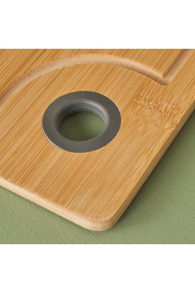 Bella Maison Cutting Board Ronna Bamboo Grey (36X23X1 cm)