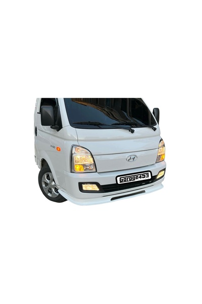 OEM GARAGE453 Hyundai H100 Fiber Ledli Karlık Ön Ek Beyaz boyalı