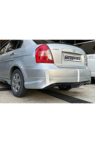 OEM GARAGE453 Hyundai Accent Era Arka Tampon Eki Plastik Boyasız