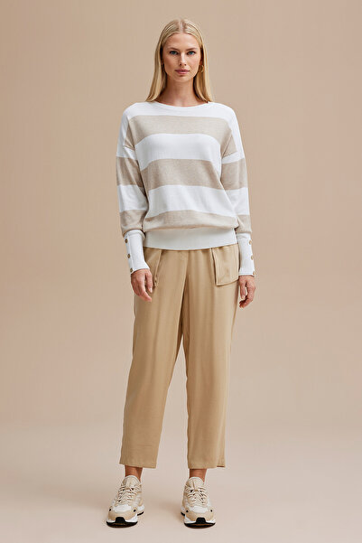 Naramaxx Çizgili Triko Kazak