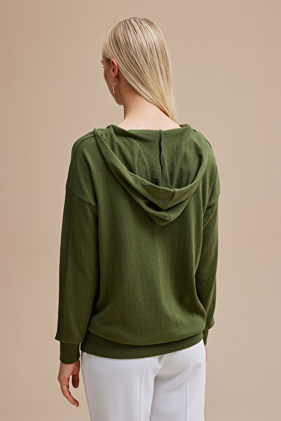 Naramaxx Kapüşonlu Triko Kazak