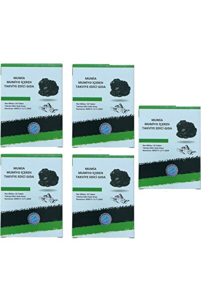 MUMİA MUMİYO İÇEREN TAKVİYE EDİCİ GIDA %100 Saf Mumiyo 30'lu Tablet Kırgızist...