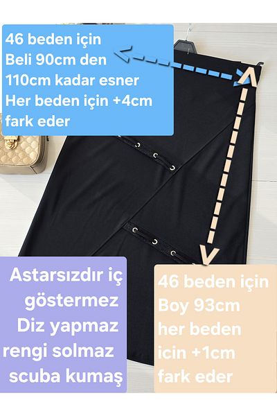 ENDAMIM Nagy méretű, rugalmas, térdmentes, nem fakadó búvárszoknya
