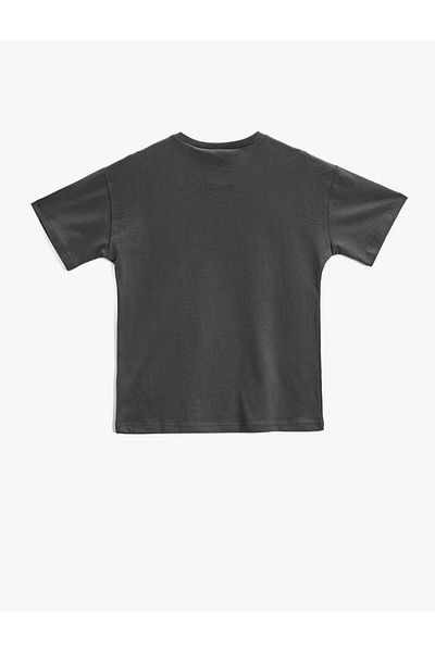 Koton Printed T-Shirt Short Sleeve Crew Neck