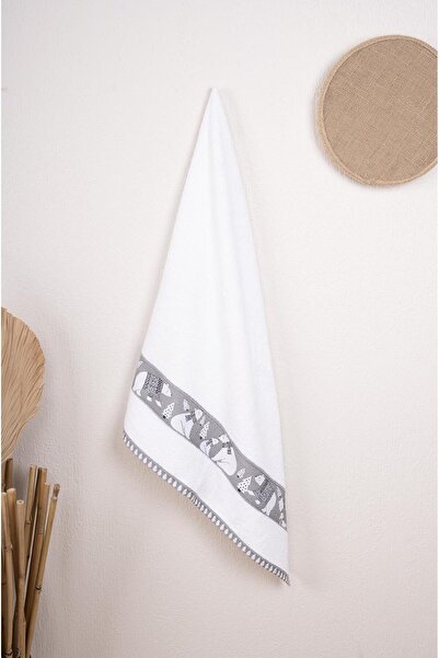 Baveno 75x135 см Набір рушників з візерунком та вишивкою, 100% бавовна - Baveno