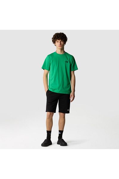 THE NORTH FACE Ανδρικό μπλουζάκι με πράσινη στρογγυλή λαιμόκοψη