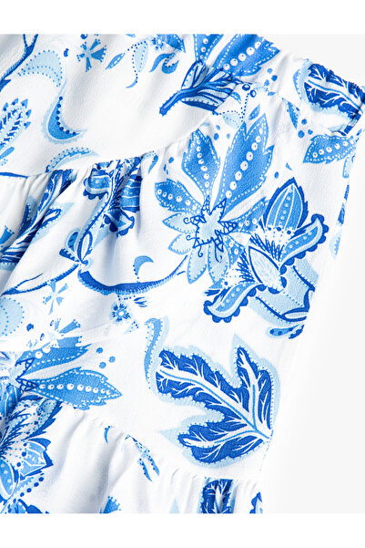 Koton Virágos miniszoknya fodros