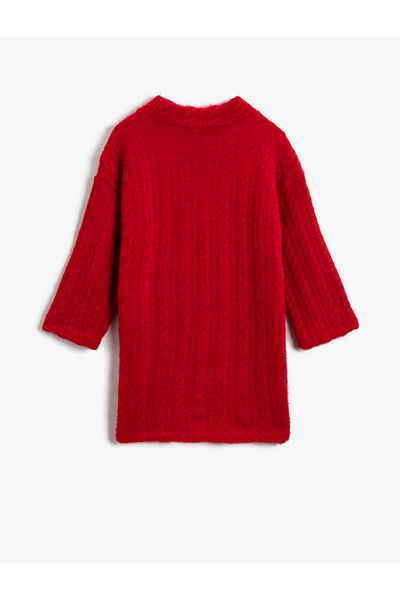 Koton Basic Half Turtleneck Dress