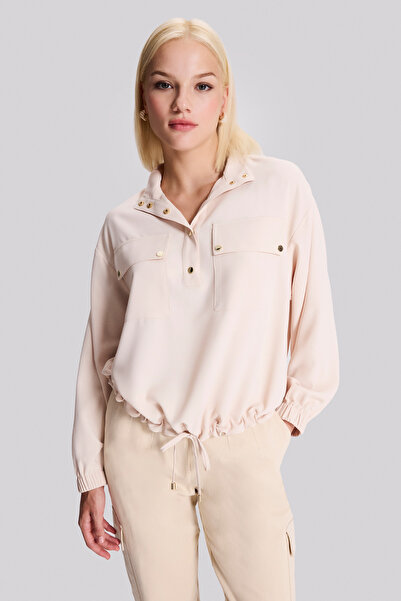 Naramaxx Çıtçıtlı Spor Bluz