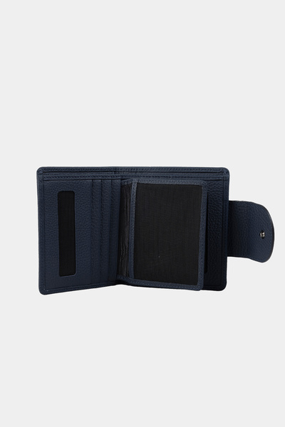 Grande Flother Lacivert 2818 Жіночий гаманець з натуральної шкіри