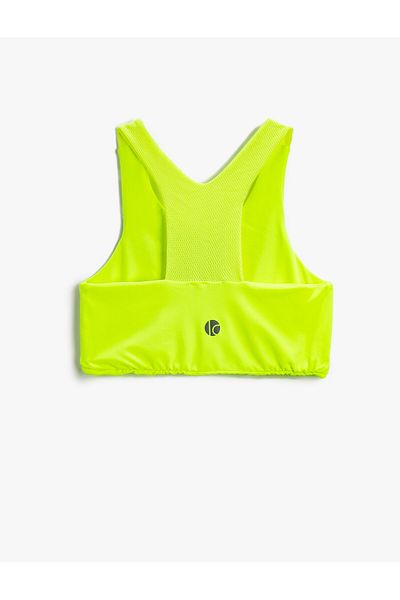 Koton Asymmetrischer Schnitt mit Halbsportler-Print
