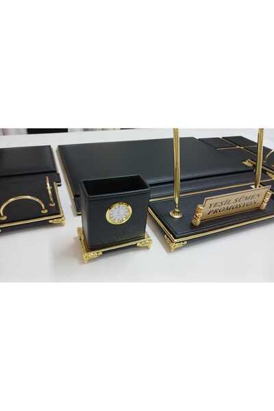 Yeşilsümen SİYAH VE GOLD KİŞİYE ÖZEL İSİMLİKLİ LÜKS TASARIM SÜMEN VE MAKAM TA...