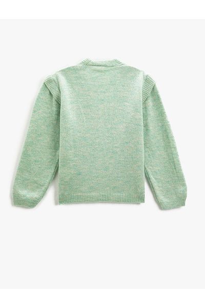 Koton Basic Knitwear Cardigan Soft Textured Long Sleeve V-Neck Buttoned