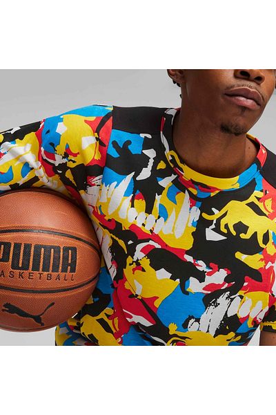 Puma Ανδρικό μπλουζάκι με στρογγυλή λαιμόκοψη Winners Circle