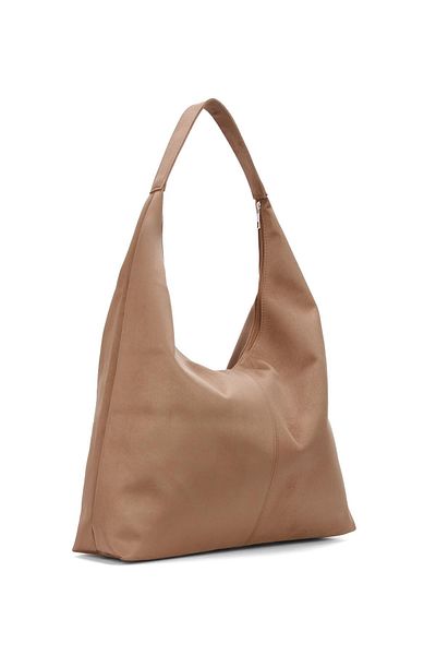 BAHELS Τσάντα ώμου Xl Size Mink Suede