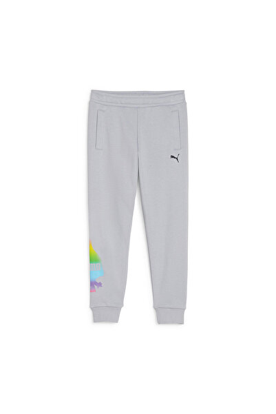 Puma X Trolls Boy's Grey Sweatpants