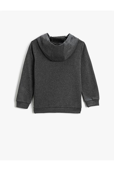 Koton Hooded Basic Sweatshirt