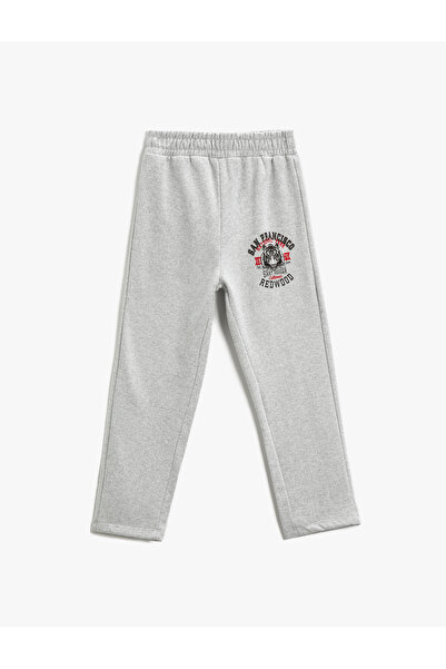 Koton Bedruckte Jogginghose mit elastischem Bund