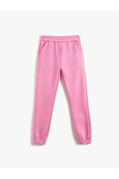 Koton Pantaloni de sport Basic Jogger cu buzunare și talie elastică