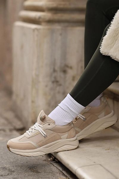 StWenn Pantofi de damă cu plasă, cu talpă ortopedică, pantofi sport casual