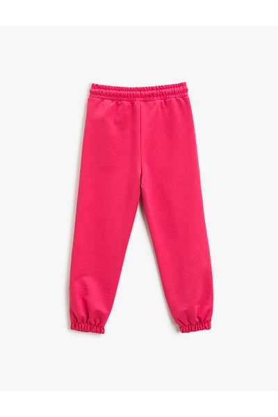 Koton Basic-Jogger-Jogginghose mit gebundener Taille
