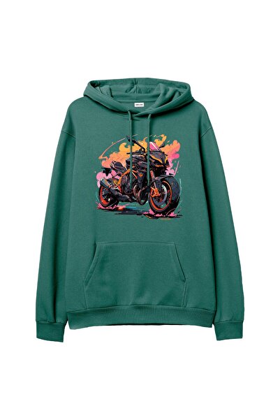 Orvia Life هوديي أخضر عاري