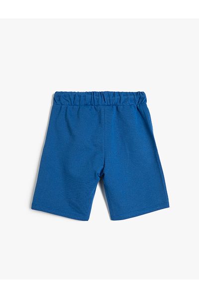 Koton Pantaloni scurți cu cravată în talie Buzunar de bază Bumbac