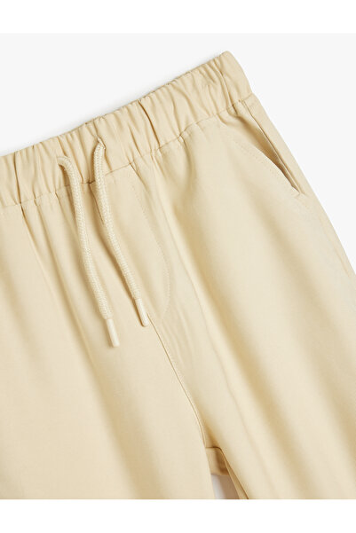 Koton Erkek Çocuk Jogger Pantolon--5wkb40059tw Bej