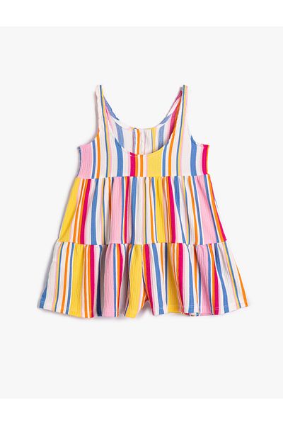 Koton Jumpsuit pánt gomb részletes üreges gallér