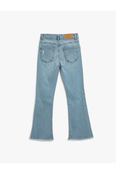 Koton Girl's Light Indigo Jeans