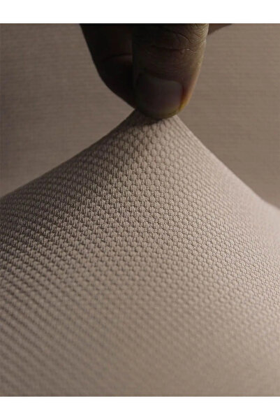 MADAME BELLA 1 adet Likralı Esnek Yıkanabilir Sandalye Örtüsü 45x45x60 boyutlarında Bal Peteği Sandalye Kılıfı