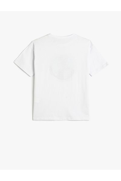 Koton Smileyworld® T-Shirt Licensed Short Sleeve Crew Neck Cotton