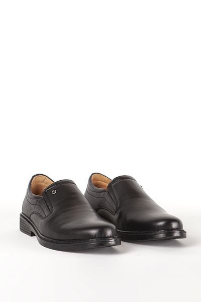 Pierre Cardin Γνήσιο δέρμα Μαύρα Ανδρικά Παπούτσια - PC 8023506 Comfort Laceless