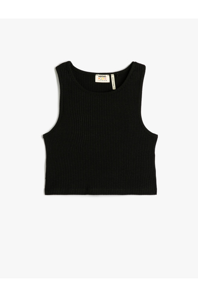 Koton Απλό μαύρο εσώρουχο για κορίτσια 3skg30023ak