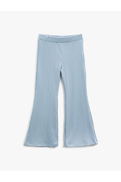 Koton Spaniol Leg - Pantaloni cu jambiere cu talie elastică