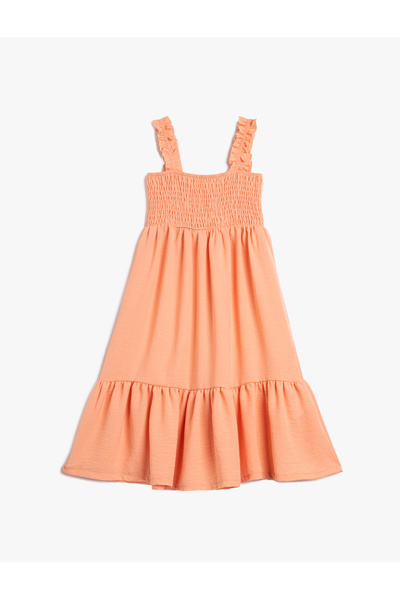 Koton Midi Φόρεμα Frilled Strap Gipe Αναλυτικά