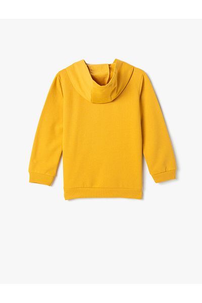 Koton Hooded Sweatshirt Printed