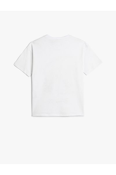 Koton Mickey Mouse T-Shirt Printed Licensed Short Sleeve Crew Neck Disney