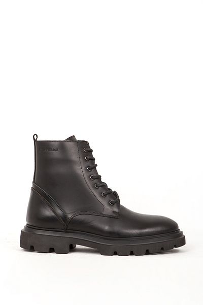 Hammer Jack Μαύρες ανδρικές μπότες casual - Χοντρή σόλα, φερμουάρ, γνήσιο δέρμα Hj 23705m