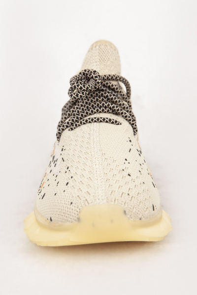 Hammer Jack Bézs női tornacipő - vastag talpú kötöttáru járó sportcipő 101 23362z